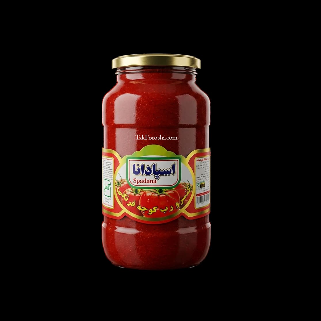 رب گوجه فرنگی اسپادانا محصولی خوش رنگ و خوش طعم برای انواع غذاهای ایرانی